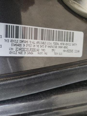2018 DODGE GRAND CARA - 2C4RDGCG5JR326140