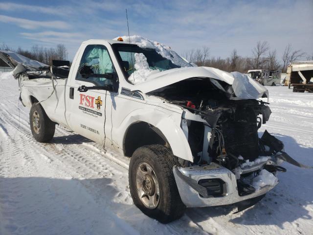 Salvage cars for sale from Copart Leroy, NY: 2015 Ford F250 Super