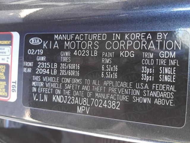 2020 KIA SOUL LX KNDJ23AU8L7024382