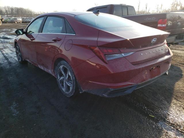 2021 HYUNDAI ELANTRA LI KMHLP4AG3MU163747