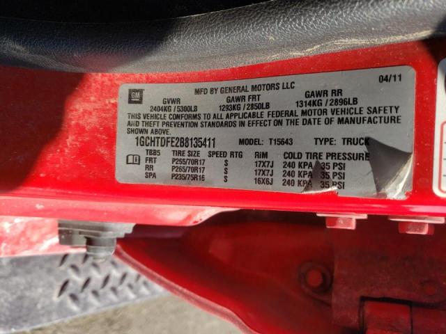 2011 CHEVROLET COLORADO L - 1GCHTDFE2B8135411