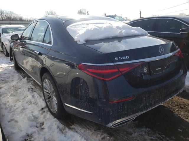 2021 MERCEDES-BENZ S 580 4MAT W1K6G7GB9MA035387