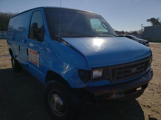 Salvage cars for sale from Copart Hampton, VA: 2003 Ford Econoline