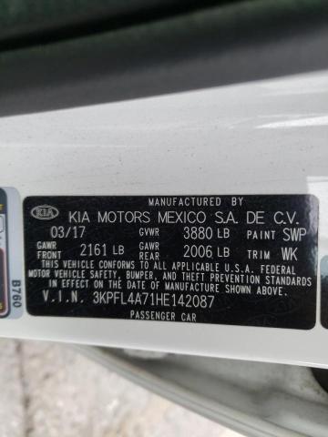 2017 KIA FORTE LX - 3KPFL4A71HE142087