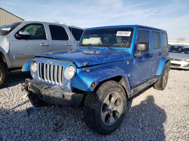 1C4BJWEG7GL210781 Jeep Wrangler U 2016. Фото: 1