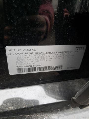 2016 AUDI A8 L QUATT - WAU43AFD3GN019497