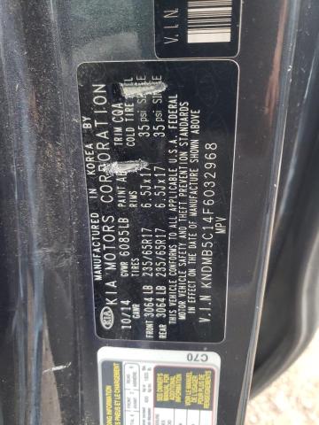 2015 KIA SEDONA LX KNDMB5C14F6032968