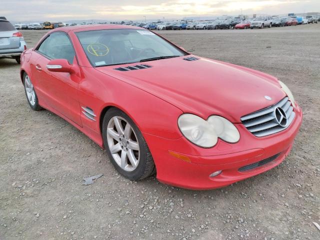 Salvage cars for sale from Copart San Diego, CA: 2003 Mercedes-Benz SL 500R