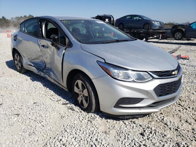Salvage cars for sale from Copart Ellenwood, GA: 2017 Chevrolet Cruze LS