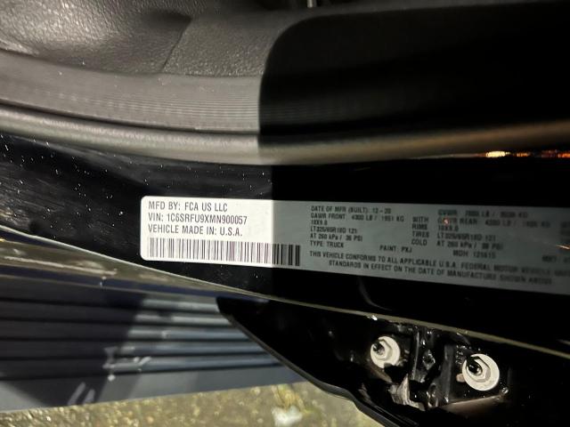 2021 RAM 1500 TRX 1C6SRFU9XMN900057