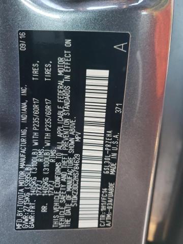2017 TOYOTA SIENNA LE - 5TDKZ3DC2HS784629