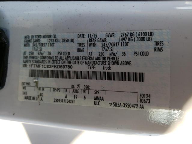 2015 FORD OTHER 1FTMF1C83FKD69780