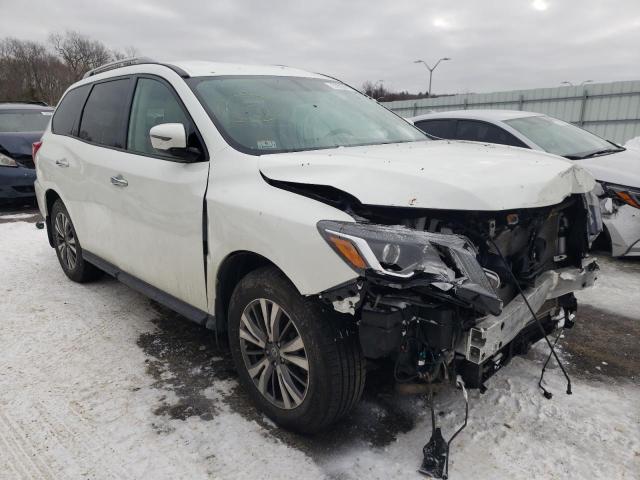 Salvage cars for sale from Copart Assonet, MA: 2018 Nissan Pathfinder