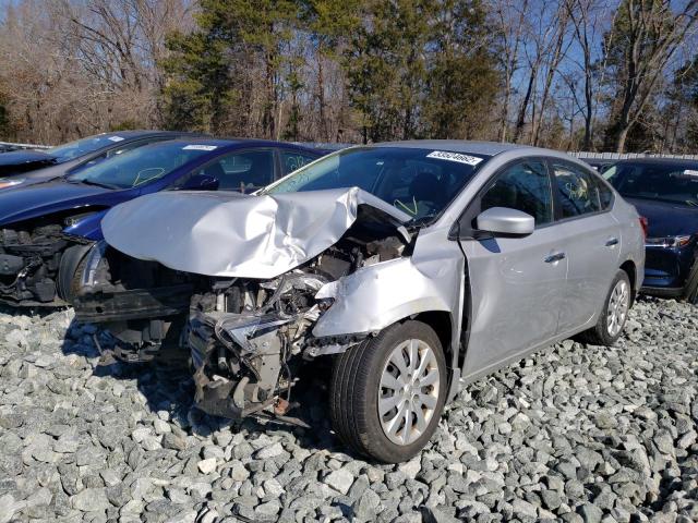 3N1AB7AP4HY313432 Nissan Sentra S 2017. Фото: 1