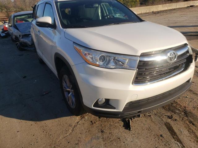 Salvage cars for sale from Copart Gaston, SC: 2014 Toyota Highlander