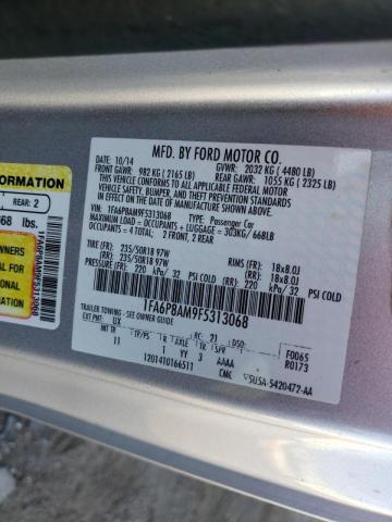 2015 FORD MUSTANG 1FA6P8AM9F5313068