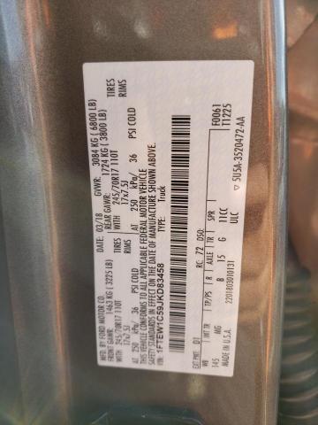 2018 FORD F150 SUPER 1FTEW1C59JKD83458