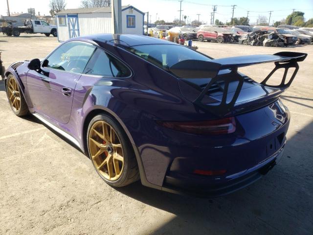 2016 PORSCHE 911 GT3 RS WP0AF2A95GS193014