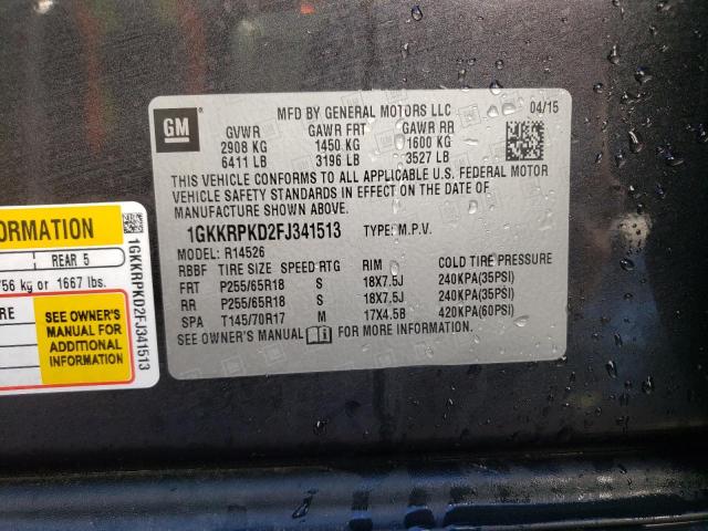 2015 GMC ACADIA SLE - 1GKKRPKD2FJ341513