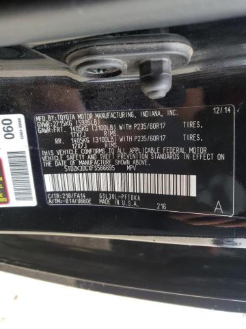 2015 TOYOTA SIENNA L F 5TDZK3DCXFS566695
