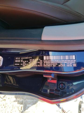 2018 ALFA ROMEO STELVIO ZASFAKAN6J7B70750