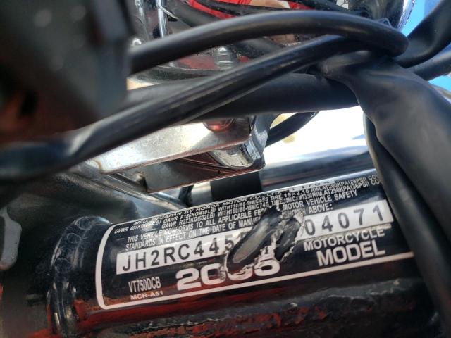 2005 HONDA VT750 DC JH2RC44555M804071