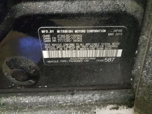 2015 MITSUBISHI LANCER SE JA32V2FW5FU019466