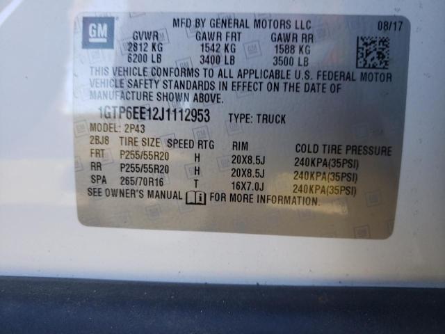 2018 GMC CANYON DEN 1GTP6EE12J1112953