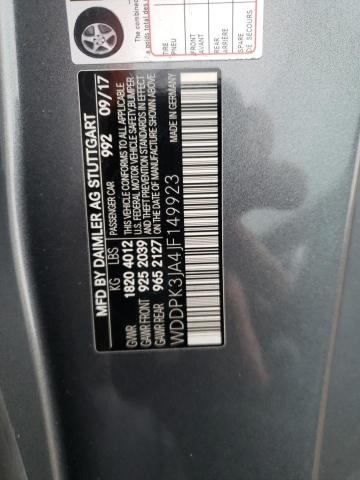 2018 MERCEDES-BENZ SLC 300 WDDPK3JA4JF149923