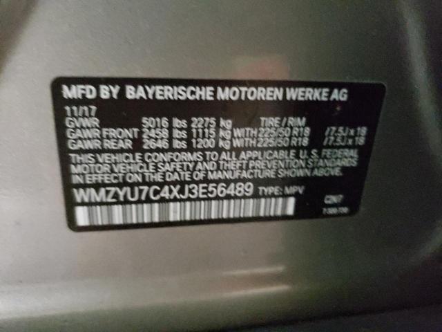 2018 MINI COOPER S E WMZYU7C4XJ3E56489