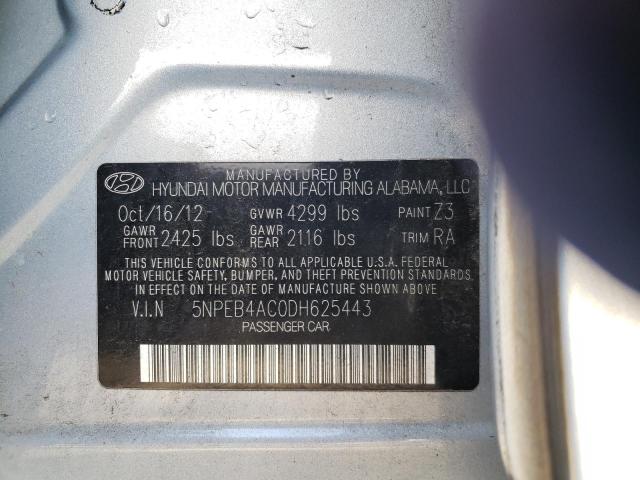 2013 HYUNDAI SONATA GLS - 5NPEB4AC0DH625443