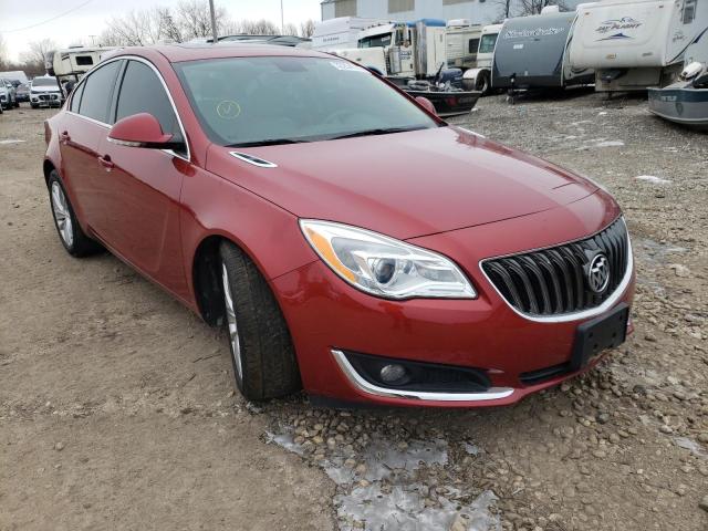 Salvage cars for sale at Franklin, WI auction: 2015 Buick Regal Premium
