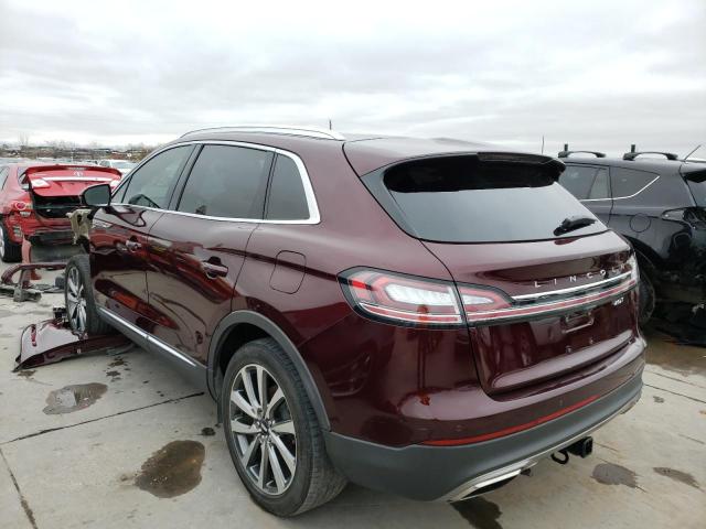 2019 LINCOLN NAUTILUS S 2LMPJ6K96KBL12674