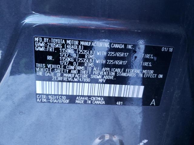 2018 TOYOTA RAV4 ADVEN 2T3RFREV6JW747890
