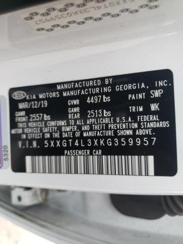 2019 KIA OPTIMA LX 5XXGT4L3XKG359957