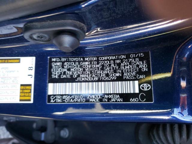 2015 TOYOTA PRIUS - JTDKN3DU8F1926299