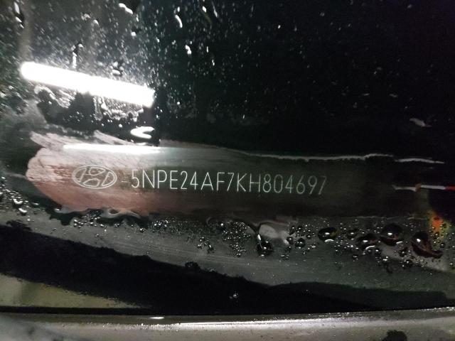 5NPE24AF7KH804697 Hyundai Sonata Se 2019. Фото: 9
