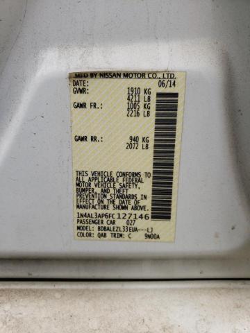 2015 NISSAN ALTIMA 2.5 - 1N4AL3AP6FC127146