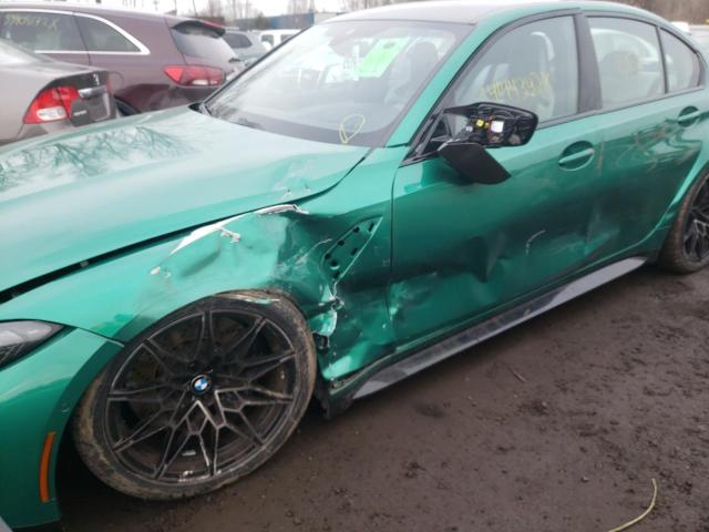 2021 BMW M3 COMPETI WBS33AY08MFL25988