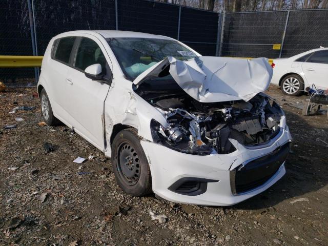 Chevrolet Sonic salvage cars for sale: 2017 Chevrolet Sonic