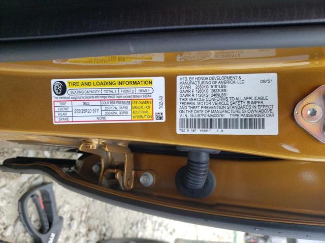 2021 ACURA TLX TYPE S 19UUB7F01MA000781