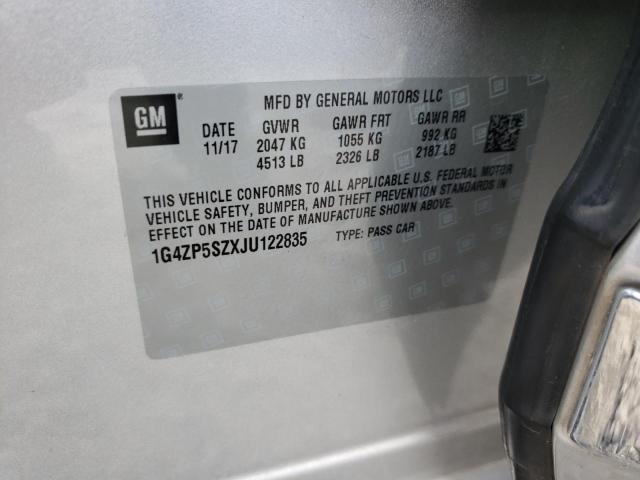 2018 BUICK LACROSSE E 1G4ZP5SZXJU122835