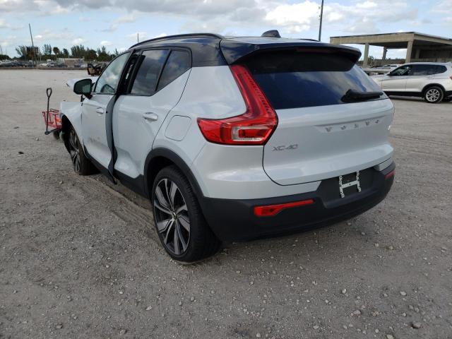 2021 VOLVO XC40 RECHA YV4ED3UR3M2461950