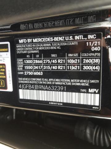 2022 MERCEDES-BENZ GLE CLASS 4JGFB4JB9NA632391