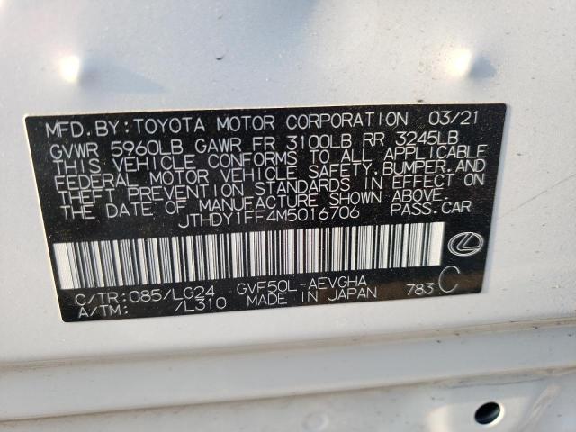 2021 LEXUS LS 500H JTHDY1FF4M5016706