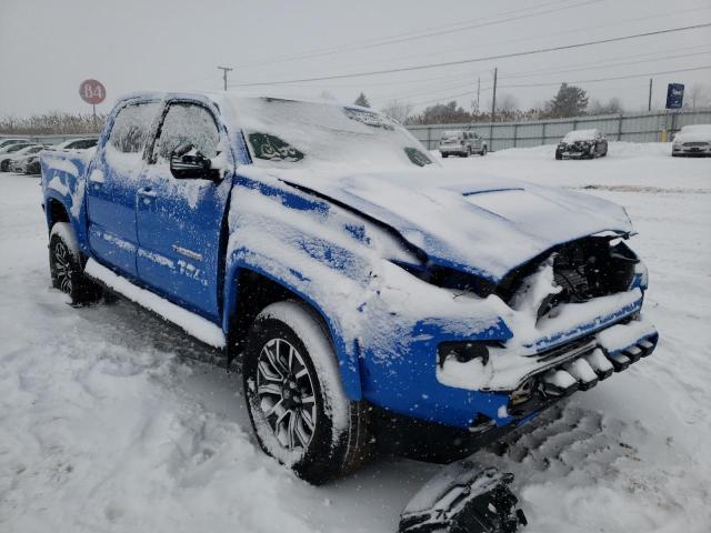 Salvage cars for sale from Copart Columbia Station, OH: 2020 Toyota Tacoma DOU