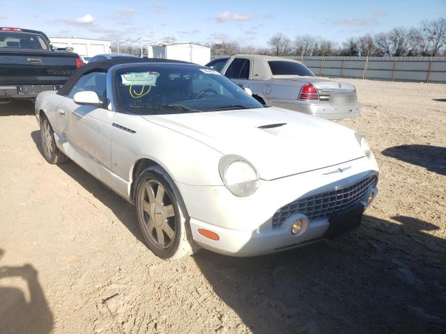 Salvage cars for sale from Copart New Braunfels, TX: 2003 Ford Thunderbird