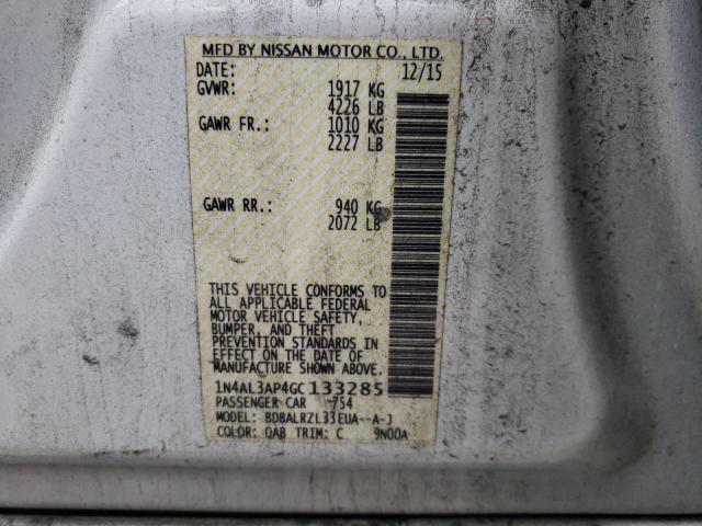2016 NISSAN ALTIMA 2.5 1N4AL3AP4GC133285