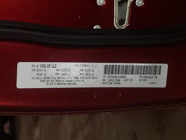 2018 DODGE CHARGER SX 2C3CDXHG3JH188543