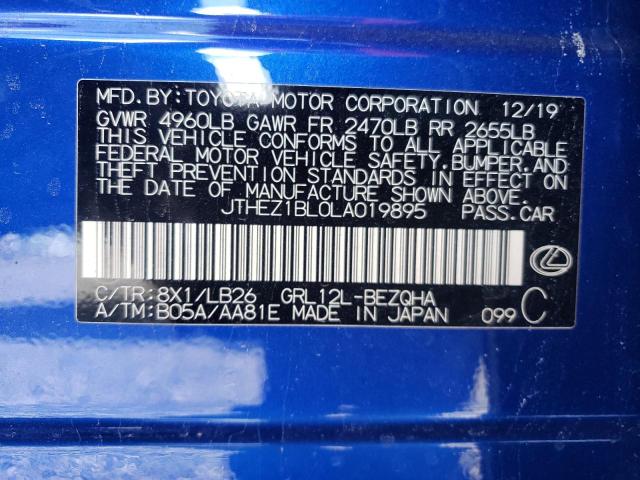 2020 LEXUS GS 350 F-S JTHEZ1BL0LA019895